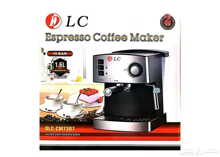 عدات قهوه جديده مع أوراق الضمان 0