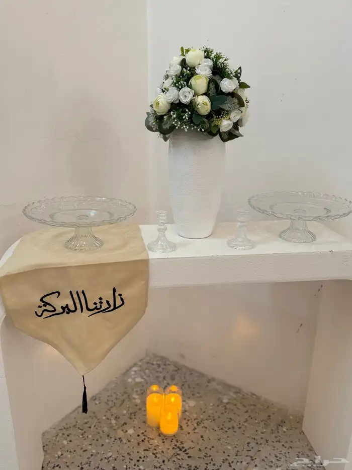 تأجير طاولات مداخل الاستقبال ومناسب للاحتفالات 0