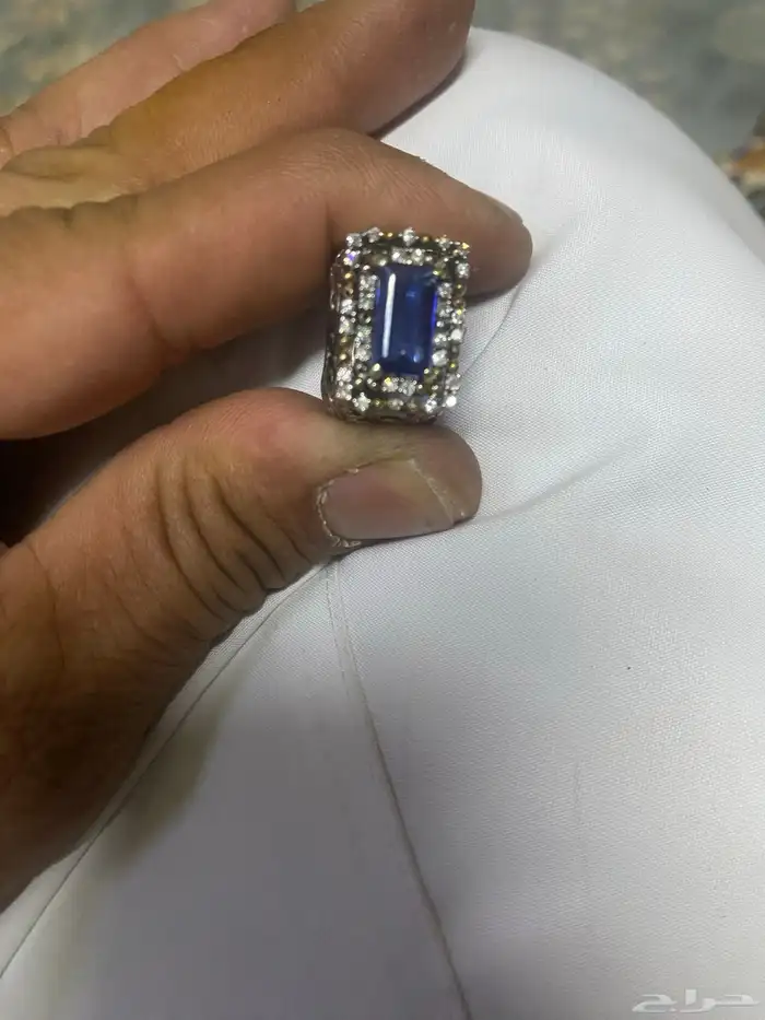 خواتم فضه وفيروز مشجر اصلي مشروط  عقيق احمر اصلي وغيره 3