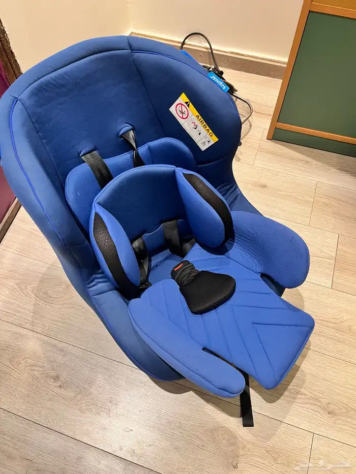 كرسي اطفال   كرسي جلد اسود 1