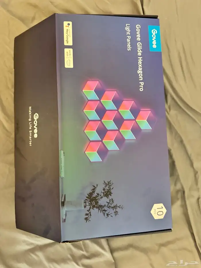 اضاءه جداريه قوفي Govee Glide Hexa Pro LED Light Panels 4
