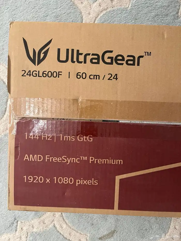 شاشه قيمنق 144 هيرتز lG 0