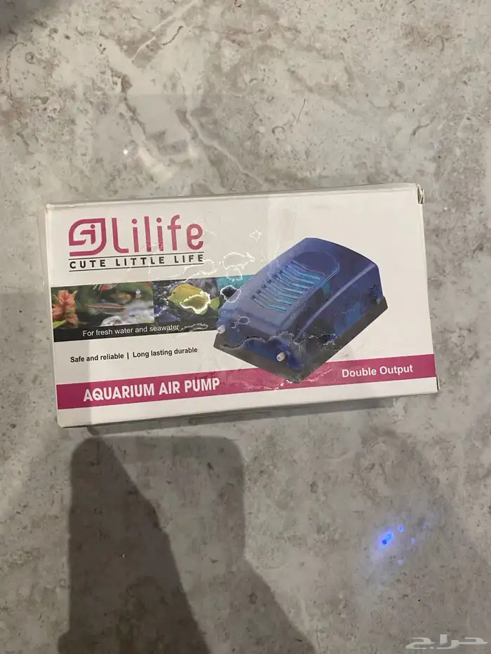 مضخة وفلتر إسفنجي لحوض الأسماك 0