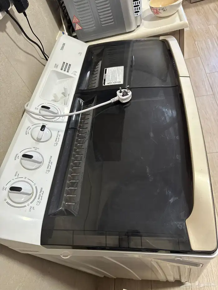 غساله توشيبا 12 kg حوضين 2