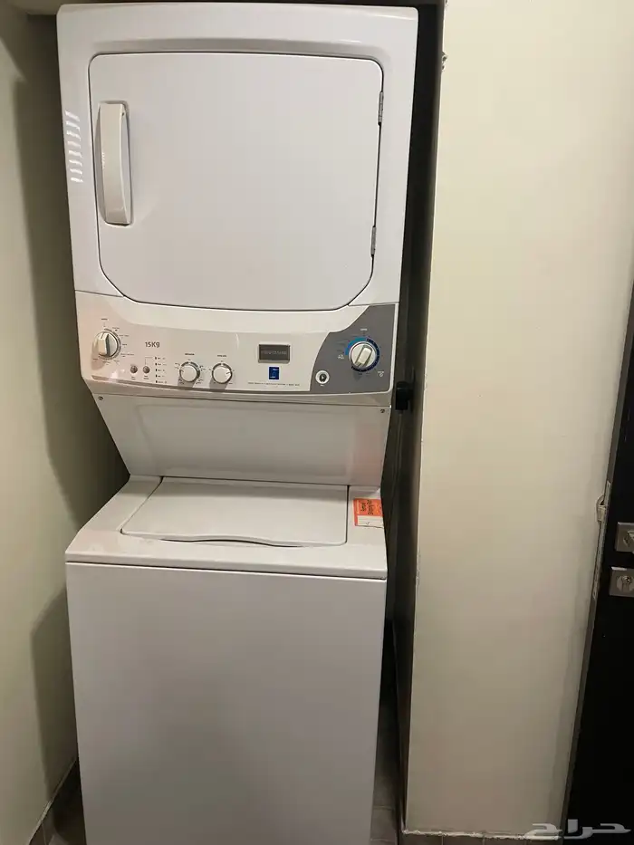 غسالة وجفافة امريكية ماركة Frigidaire شبه جديدة 0