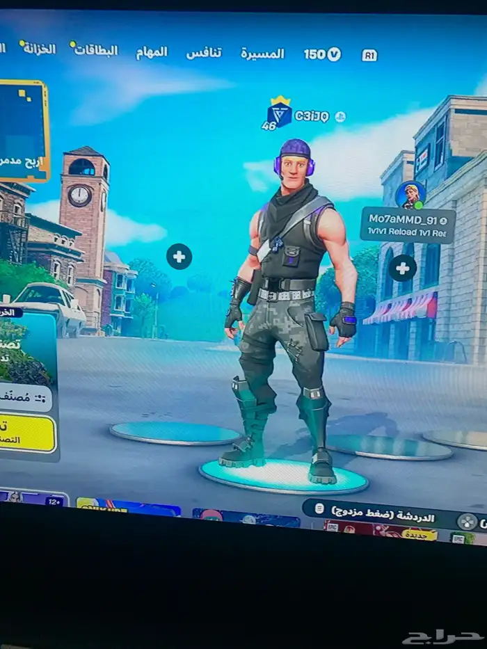 حساب اساسي فورت نايت كل التفاصيل موجوده 0