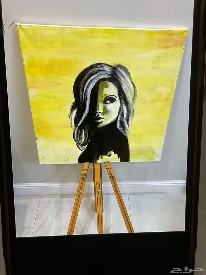 رسمات فنيه ملونه مرسومه باليد واثاث منزلي 5