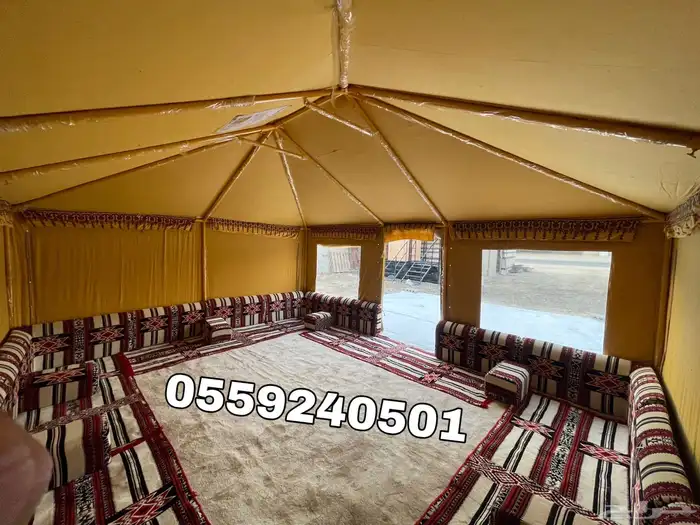 خيام المنزل الملكية - خيمة بدون اطناب 5