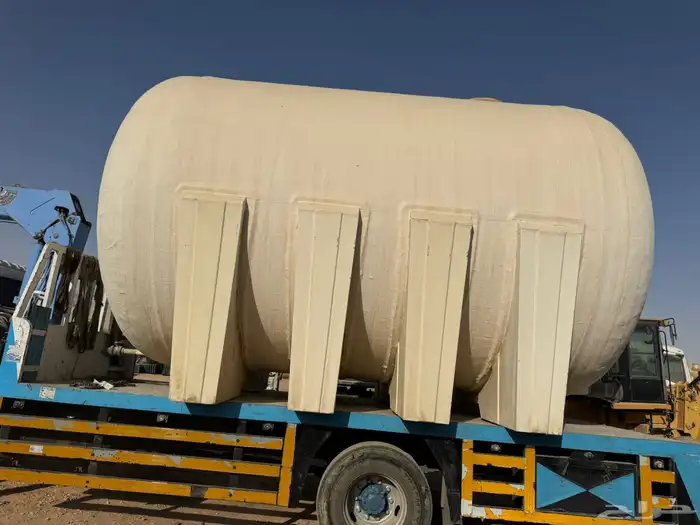 خزانات ماء للبيع 75الف التر فيبر لأمريكي افقي 5