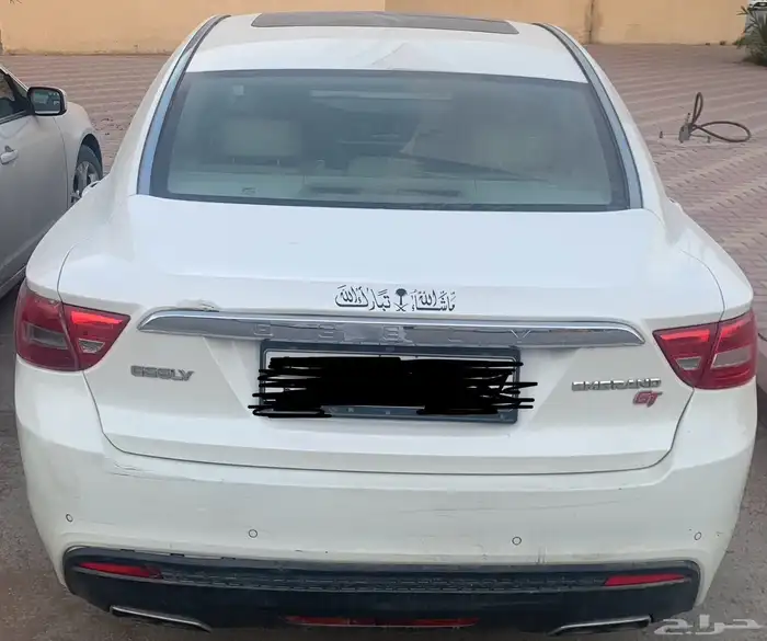 جيلي جي تي 2019 ابيض 3