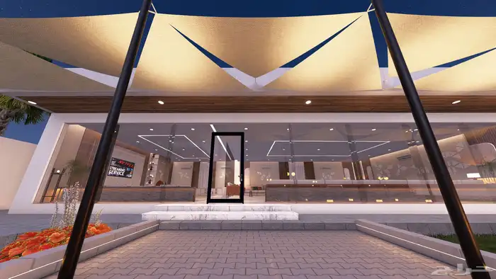 تصميم ديكور وواجهات فلل سكنية وتجارية 10