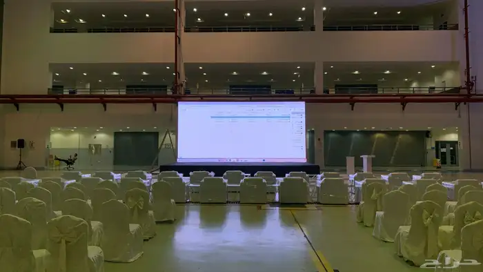 تاجير شاشات واضائات وصوتيات لليوم الوطني 23