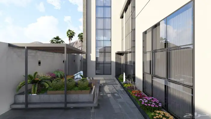 تصميم ديكور وواجهات فلل سكنية وتجارية 9