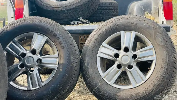 جنوط زينه للبيع او البدل بجنوط باترول 1