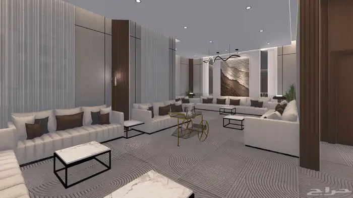 تصميم ديكور وواجهات فلل سكنية وتجارية 1