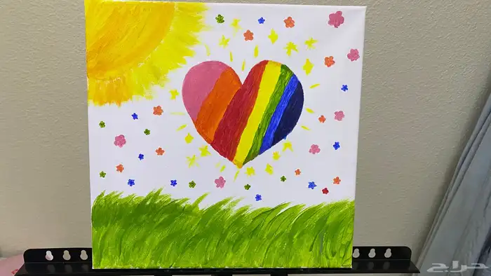 لوحة كانفس من رسمي 3