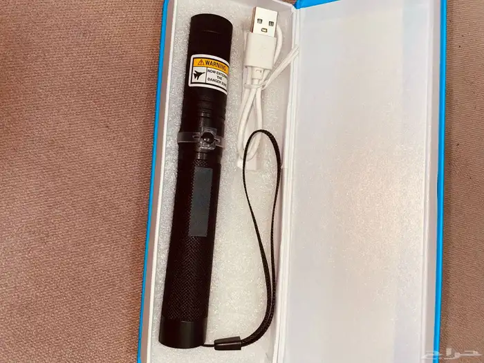 مصباح ليزر اخضر شحن USB 0