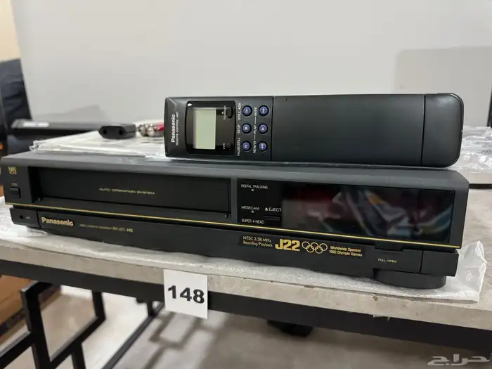 جهاز فيديو (VHS) جديد باناسونيك Panasonic انتيك - بند (148) 4