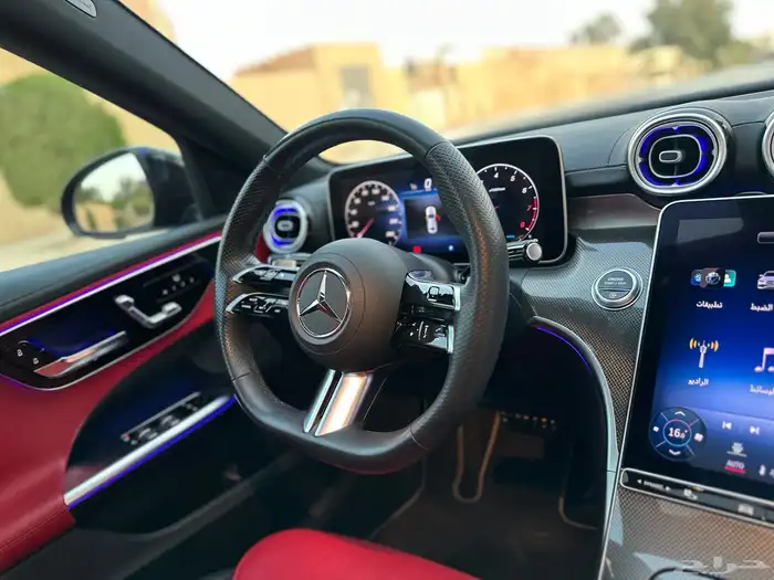 مرسيدس C200 ماشيه 35 الف فقط 2023 بحاله الوكاله 17