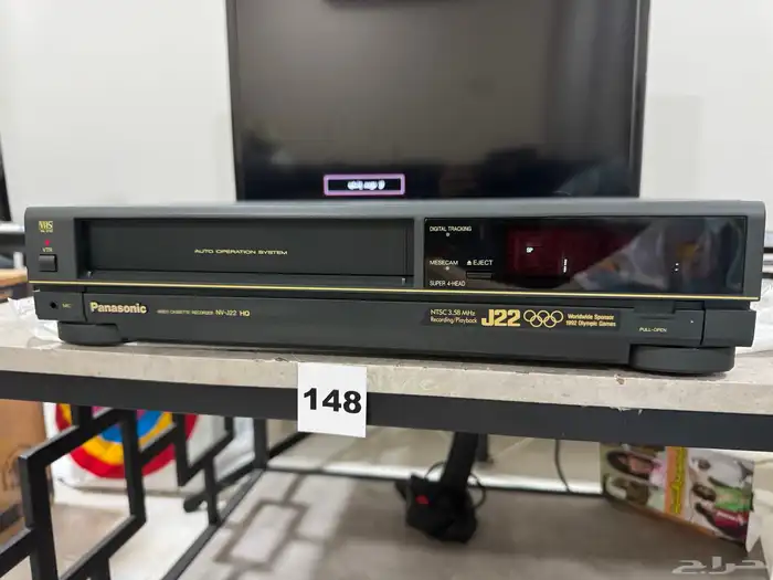 جهاز فيديو (VHS) جديد باناسونيك Panasonic انتيك - بند (148) 11