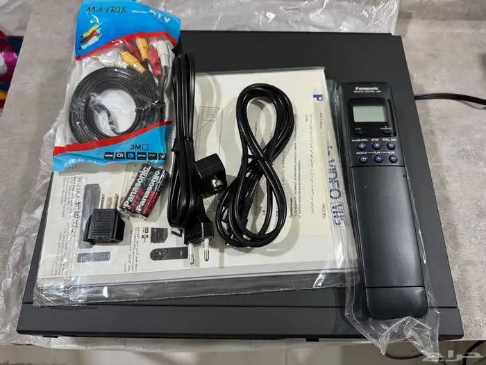 جهاز فيديو (VHS) جديد باناسونيك Panasonic انتيك - بند (148) 7