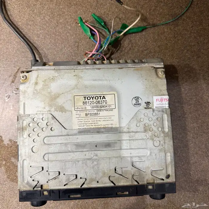 مسجل Toyotaاصلي على الشرط 3