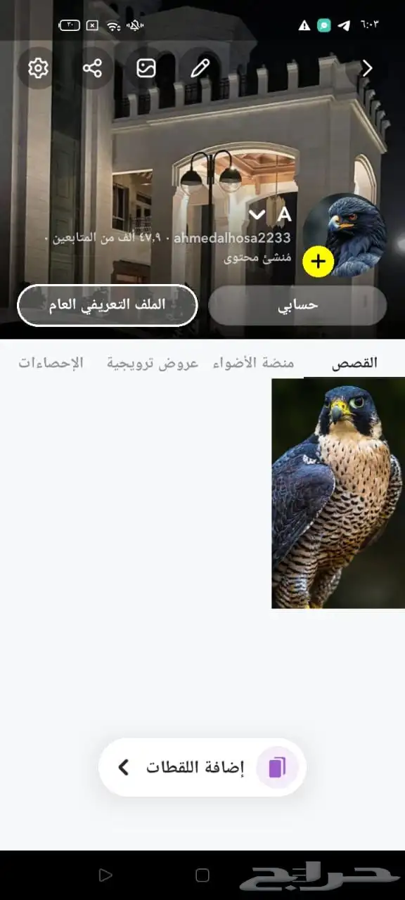 حسابات سناب شات للبيع 1