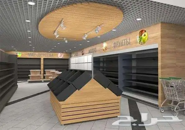 ديكور محل خضار قسم الخضار 7