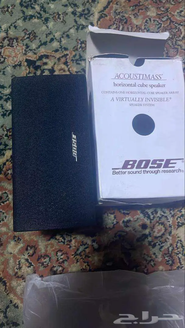 سماعة بوز Bose Speaker صغيرة لون اسود 2
