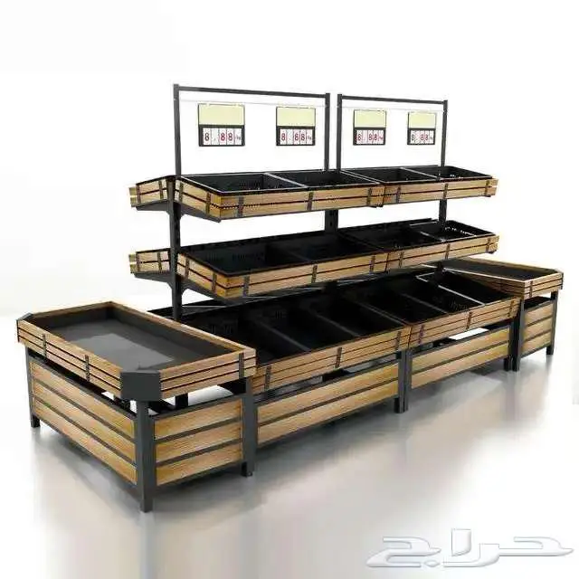 ديكور محل خضار قسم الخضار 12