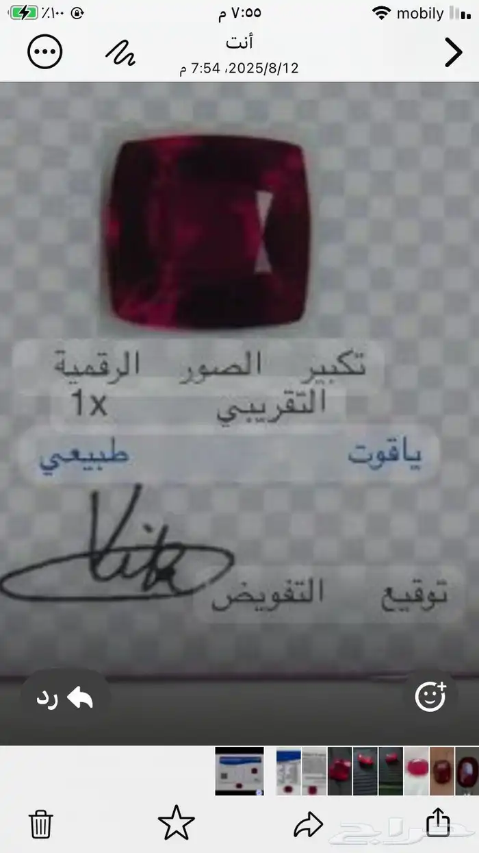 ياقوت طبيعي حر مشروط 2