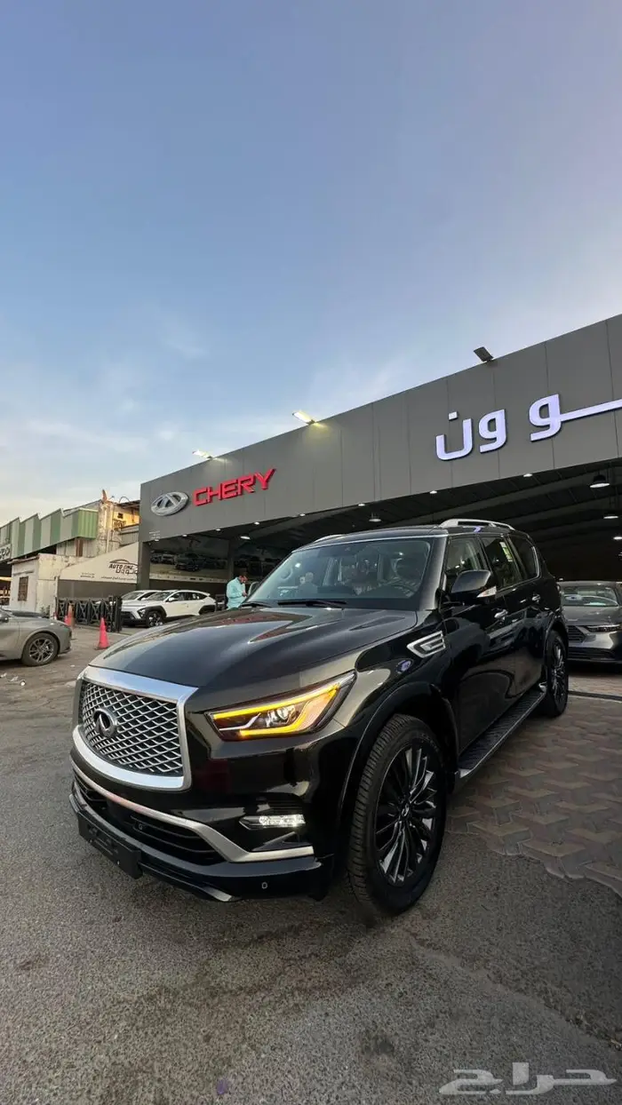 انفنيتي كيو اكس 80 برواكتيف بلاك موديل 2024 3