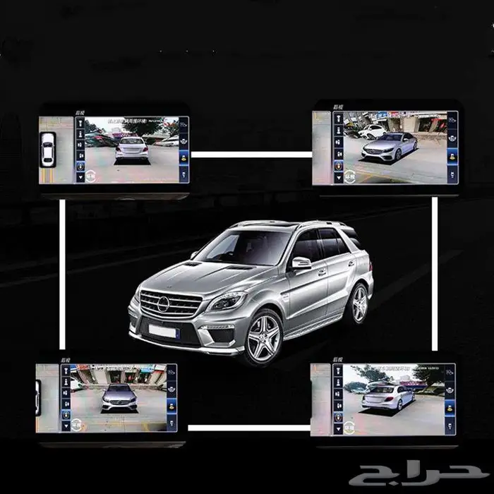 كاميرات لجميع انواع مورسديس تركب على الشاشه الاصليه البلد 2