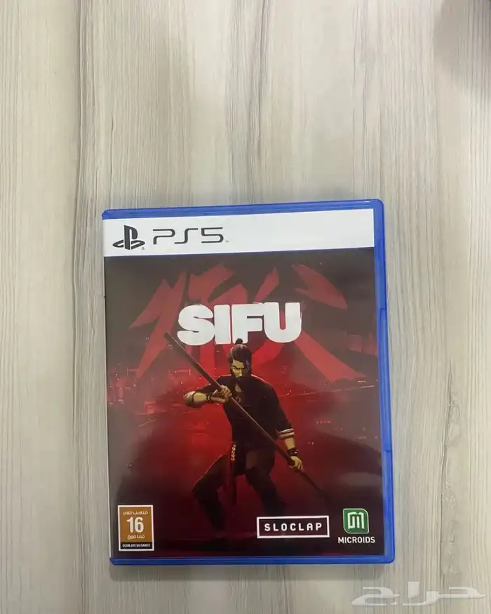 للبيع شريط (SIFU PS5 ) ب60 0