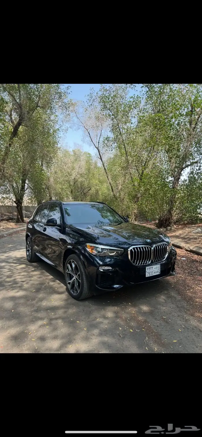 مخزن جيب BMW 2020 X5 عداد 96 الف كم فقط 8
