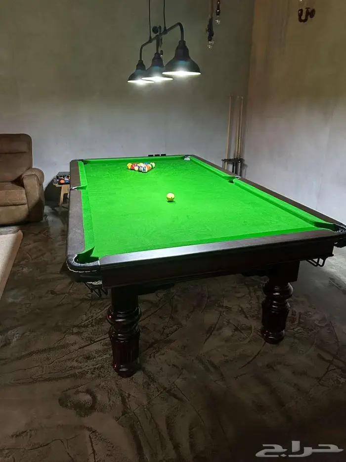 طاوله بلياردو كلاسيكيه تسعه قدم شبيه السنوكر 4