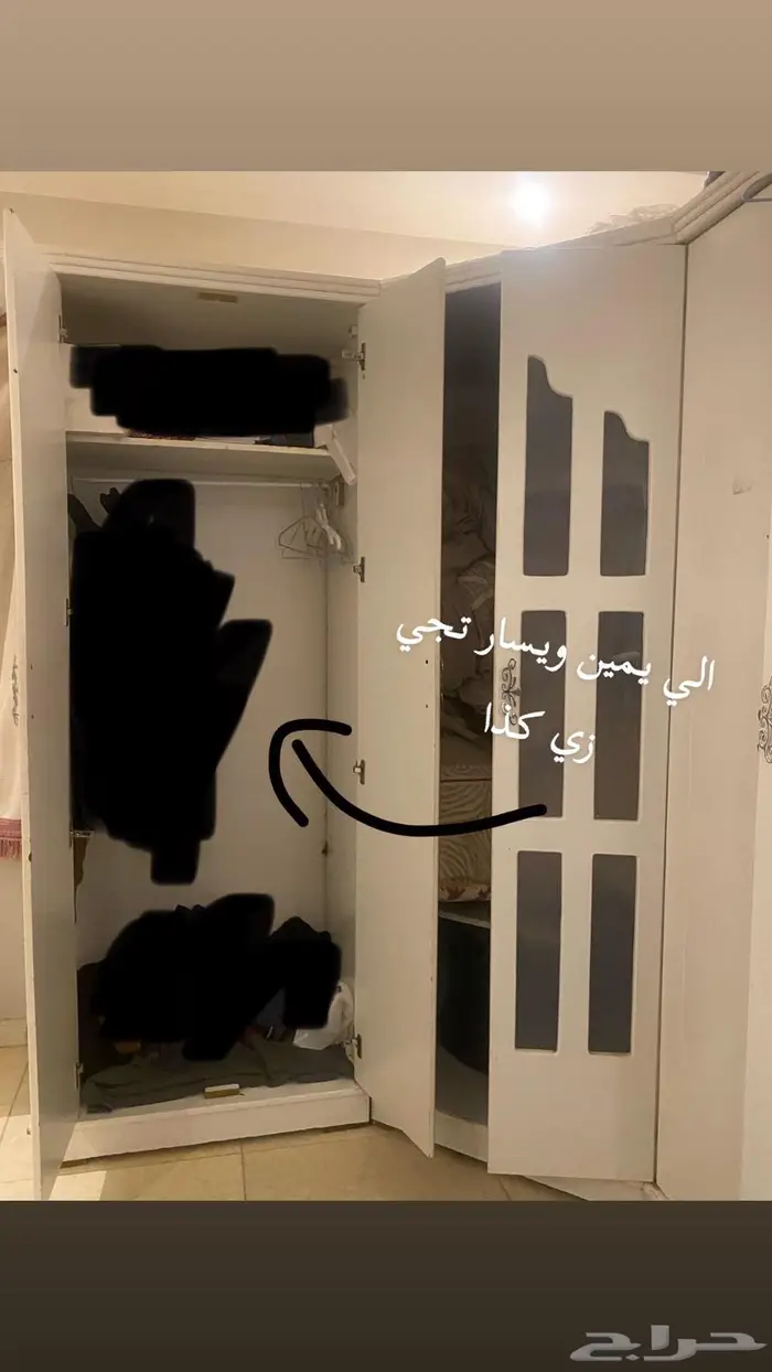 دولاب زاويه للبيع استعمال شهر 1