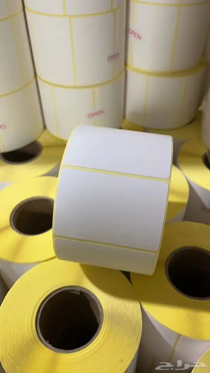 ورق كاشير شبكة ستيكرات الميزان باركود حبر زيبرا 4