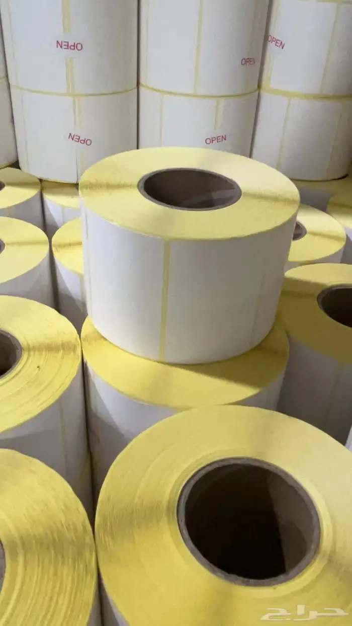 ورق كاشير شبكة ستيكرات الميزان باركود حبر زيبرا 3