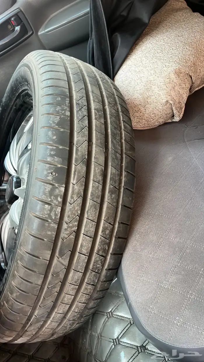 طقم 4 جنوط ويلد بيد لوك اصلي للشفر مع الكفرات 7