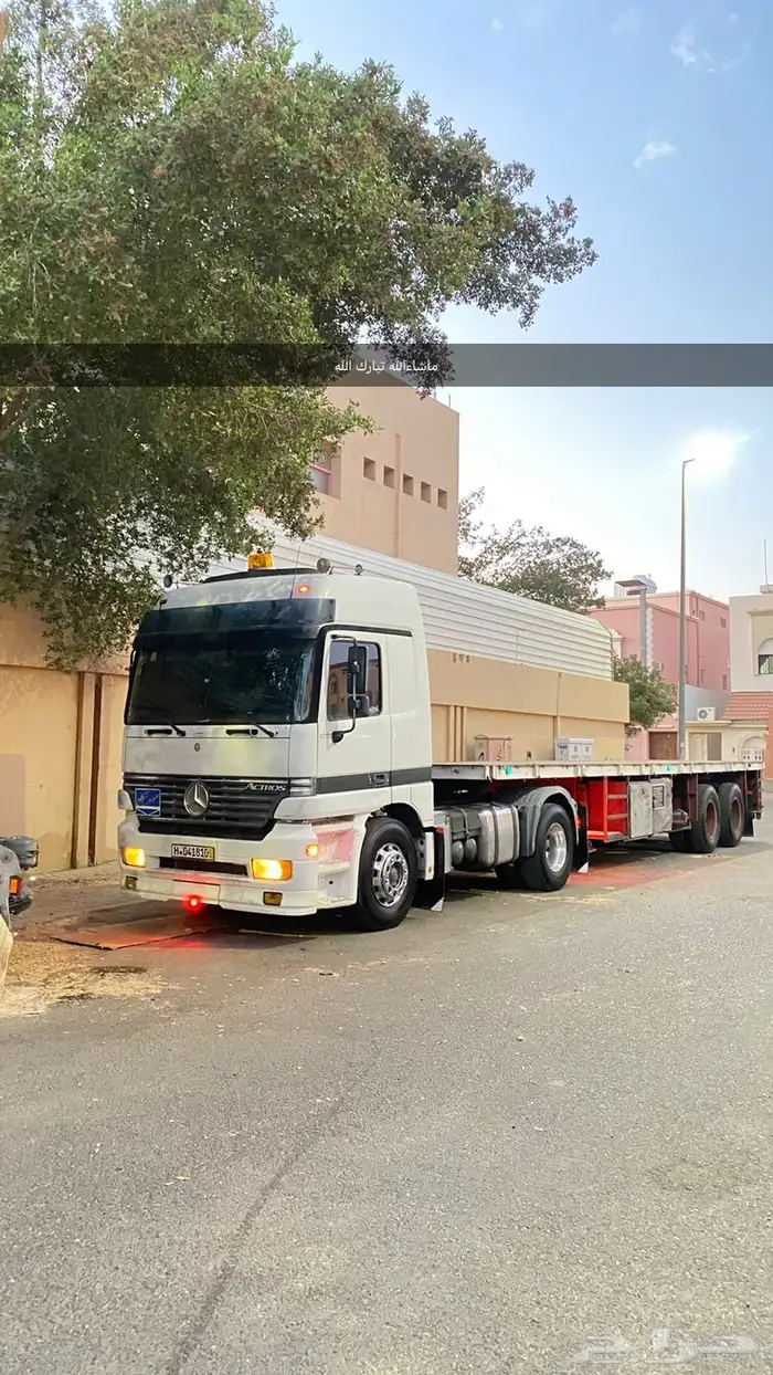 للبيع راس اكتروس مع تيدر ثلاث محاور 4