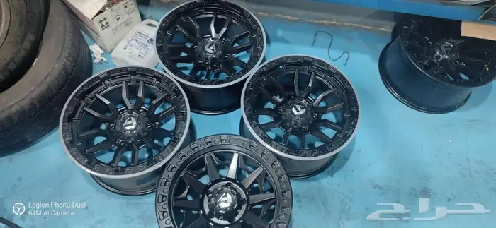 جنوط فيول اصلي فخمه مقاس 17 الهنش 9 1