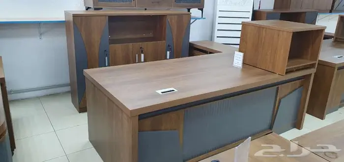 مكاتب مدير مودرن فخم طقم كامل مقاس كبير (يوم الوطني خصم) 0