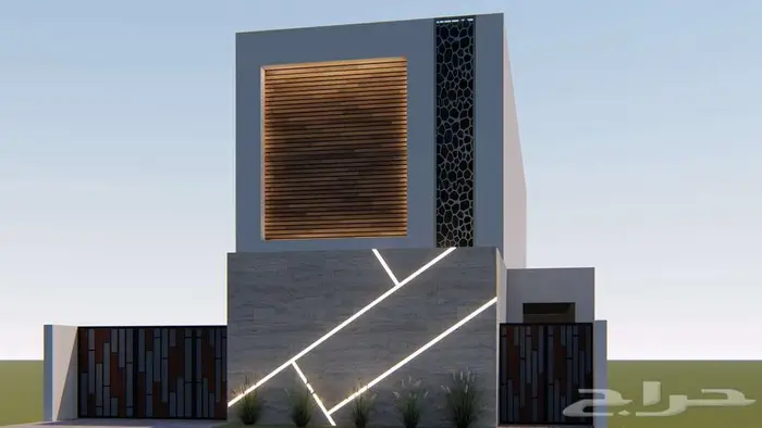 تصميم واجهات ثري دي 3d 9