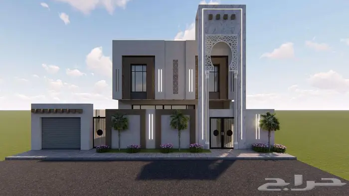 تصميم واجهات ثري دي 3d 23