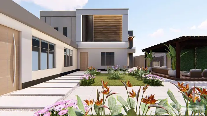 تصميم واجهات ثري دي 3d 5