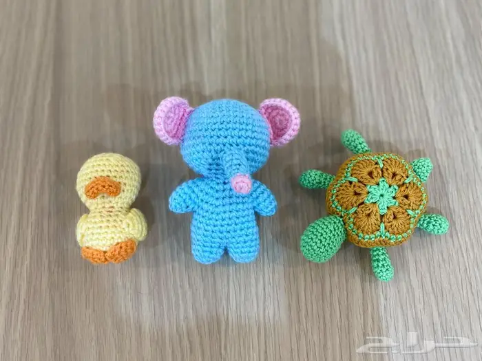 دمى بشكل الحيوانات من الكروشيه 0