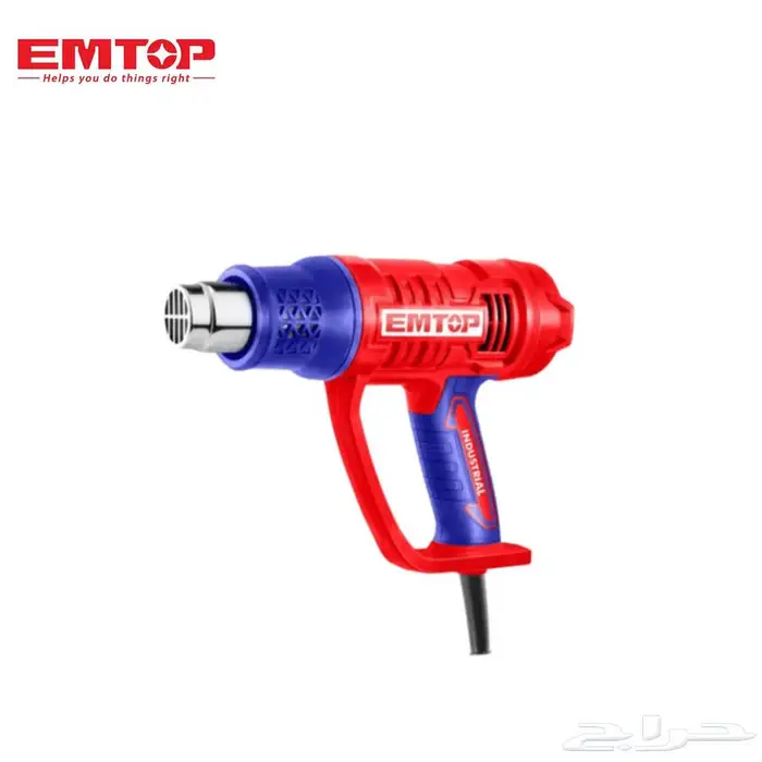 مسدس حراري EMTOP 2000 واط ب3 درجات حرارة وملحقات 0