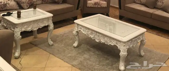 طاولات كبيره خشبيه 0