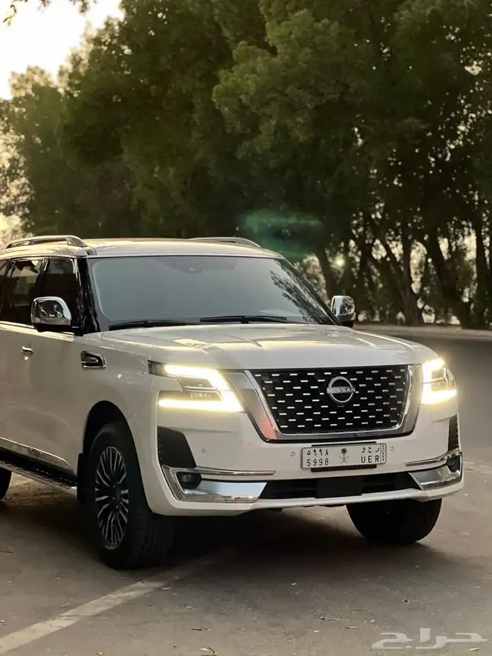 نيسان باترول بلاتينيوم2024 الممشى39 الف 5